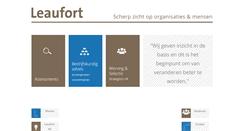 Desktop Screenshot of leaufort.nl