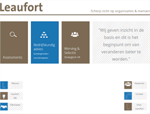 Tablet Screenshot of leaufort.nl